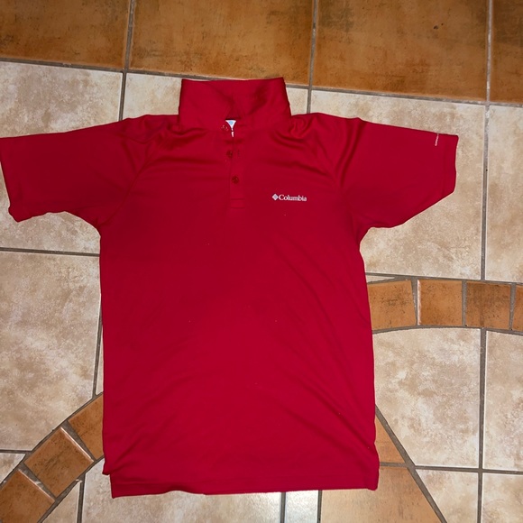 Columbia Other - Red golf Colombia polo size small